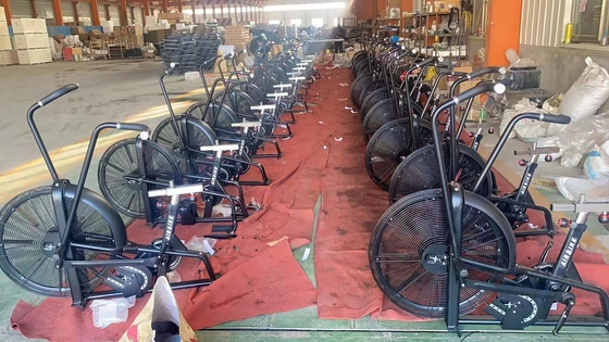 Bici di filatura dell'aria della palestra del corpo della bici dell'aria d'acciaio dell'OEM che carica 150kg