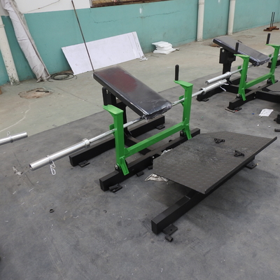 Rivestimento d'acciaio della polvere della palestra della macchina di esercizio di spinta dell'anca di HOTKAM