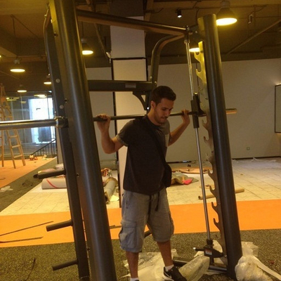 Macchina completa di fila di Fitness Smith Machine Squat Rack Gym dell'istruttore