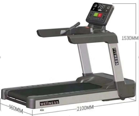 Attrezzatura domestica d'acciaio della palestra della pedana mobile 6.0HP che carica 200kg