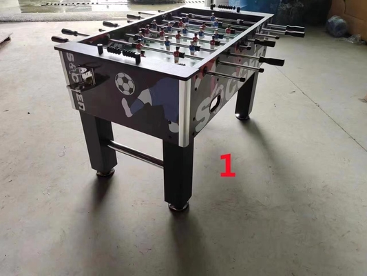 Tavolo da gioco di calcio a colori personalizzabili con rotaia MDF a palla ABS