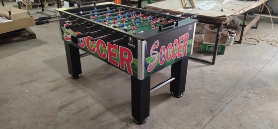 Tavolo da gioco di calcio a colori personalizzabili con rotaia MDF a palla ABS