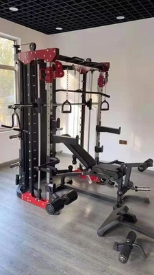 Home Gym Fitness Attrezzatura per esercizi Rack Allenatore integrato Rack Smith Squat funzionale