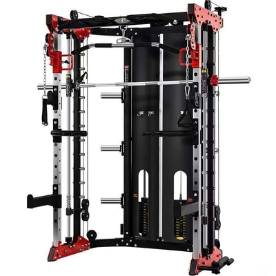Home Gym Fitness Attrezzatura per esercizi Rack Allenatore integrato Rack Smith Squat funzionale