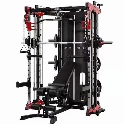 Home Gym Fitness Attrezzatura per esercizi Rack Allenatore integrato Rack Smith Squat funzionale