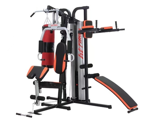 500 kg di carico attrezzature per la palestra a domicilio 5 stazioni fitness multi-stazione