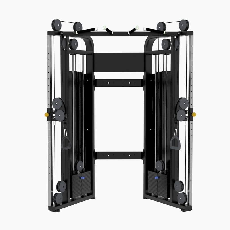La fila ovale piana di Smith Exercise Machine Bar 2 della metropolitana 50*100 spolverizza la pittura rivestita